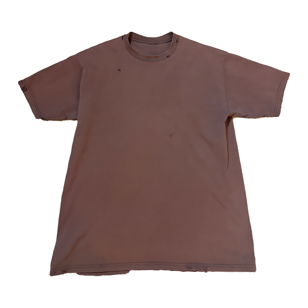 WARPATH Signiture Distressed Tee - Brown