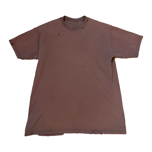 WARPATH Signiture Distressed Tee - Brown